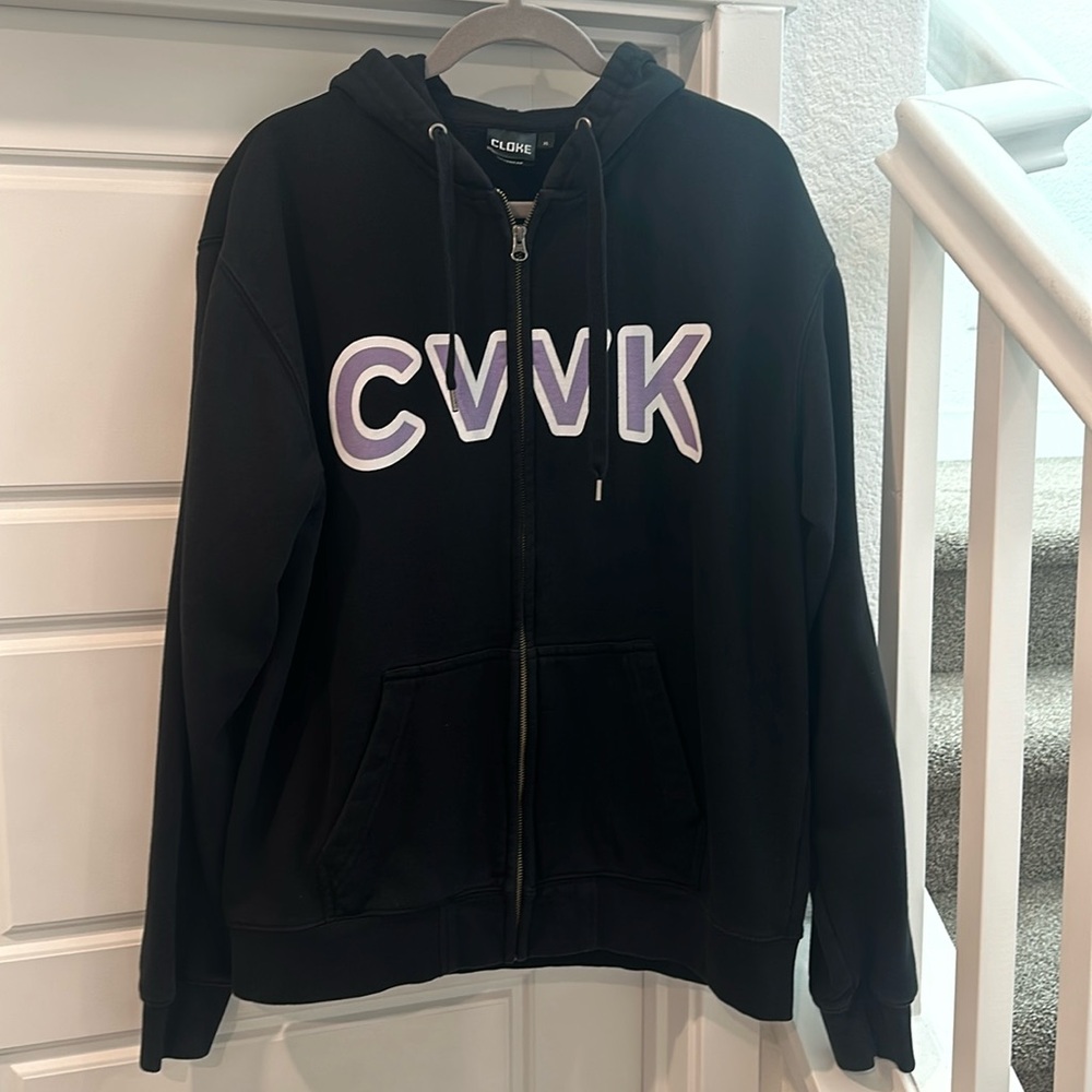 Cloke Courage Wisdom Knowledge Black Hoodie